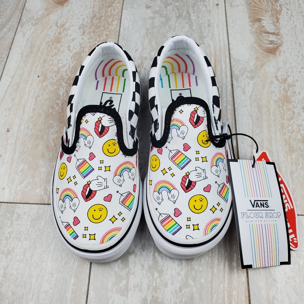 Vans X Flour Shop Classic Slip On - Picture 8 of 10